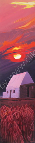 Red Sun, White House